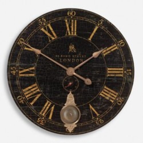 Uttermost 06030 Bond Street - 29.5 inch Wall Clock