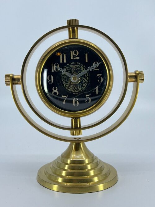 Uttermost Almonzo Table Clock (9PYVM) 06430Table Clock Desk Clock Mantel MODERN