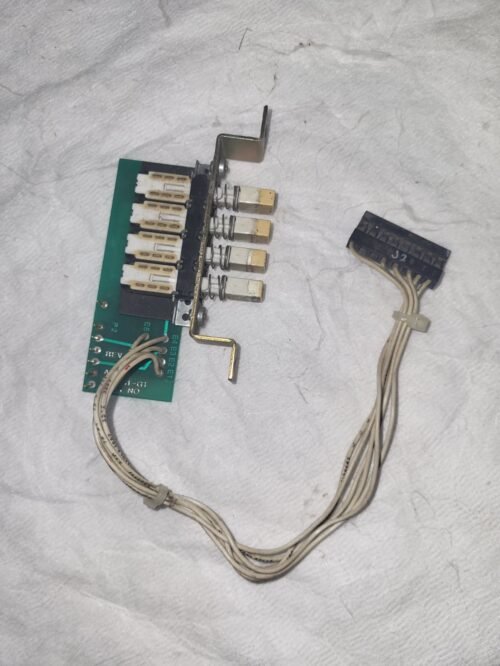 Veeder-Root/Gilbarco R15281-g1 transac t12 push button assembly