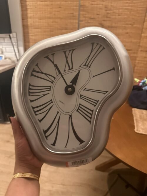 Verichron SALVADOR DALI Melting Face Wall CLOCK Persistence of Memory Surrealism