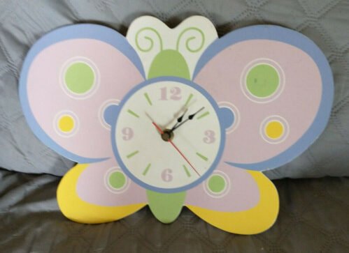 VGUC Trend Lab Butterfly Wall Clock