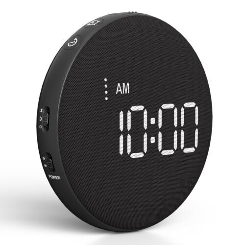 Vibrating Alarm Clock for Heavy Sleepers - 110dB Loud Alarm Clock, 3 Wake Mod...