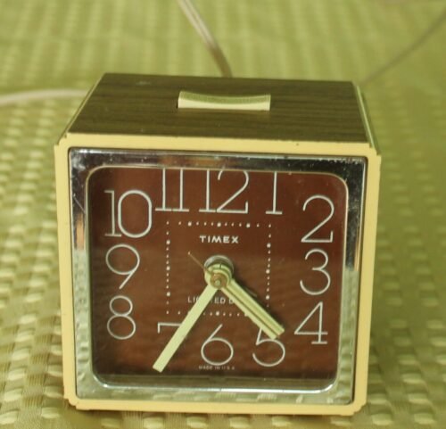 Vintage - Timex Bedside Alarm Clock