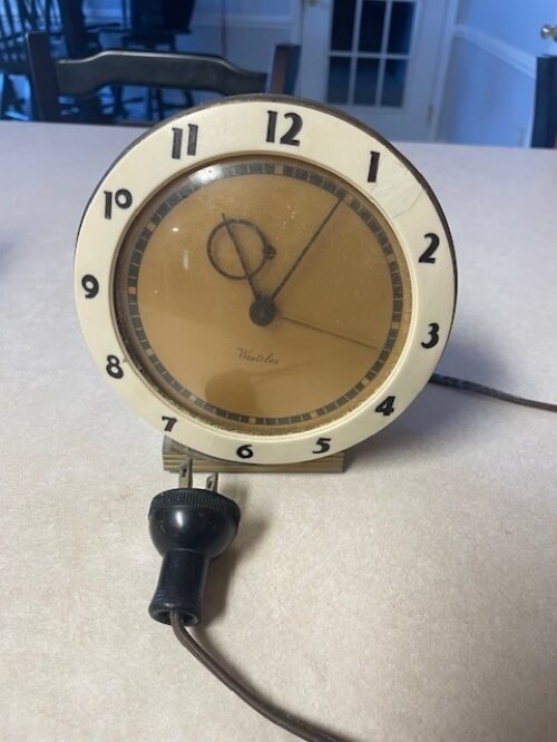 Vintage 1930s Westclox Pittsfield Alarm Clock function perfect