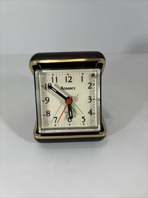 Vintage Advance Table Travel Clock (LL) Works