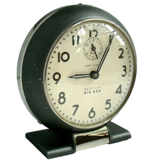Vintage Art Deco Clock Big Ben Alarm Westclox