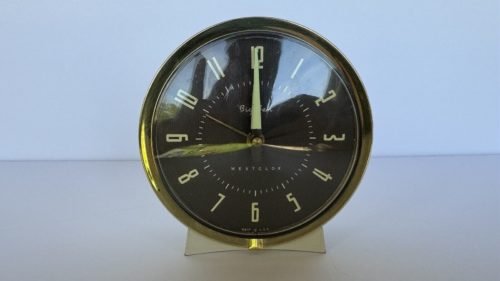 Vintage Big Ben Alarm Clock Antique. Wind Up. West Clox Works. Made In USA