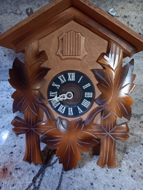 Vintage Black Forest German Cuckoo Clock - For Parts or Repair - Sold AS-IS!