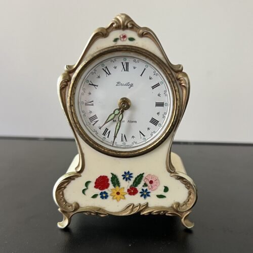 Vintage Bradley Musical Alarm Clock West Germany