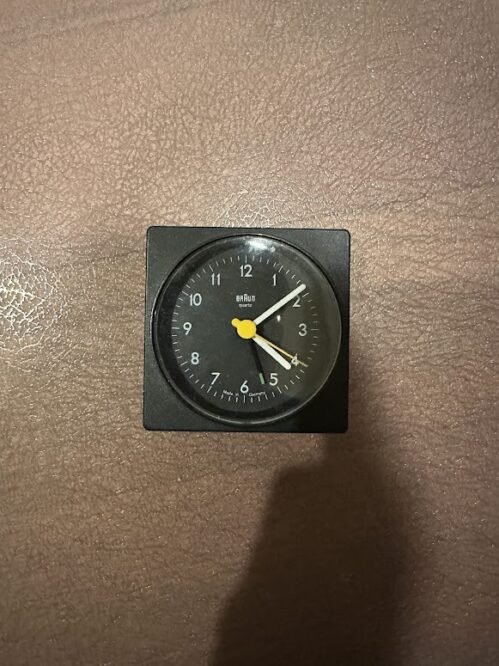 Vintage BRAUN AG Quartz Travel Alarm Clock AB1 4746 Germany