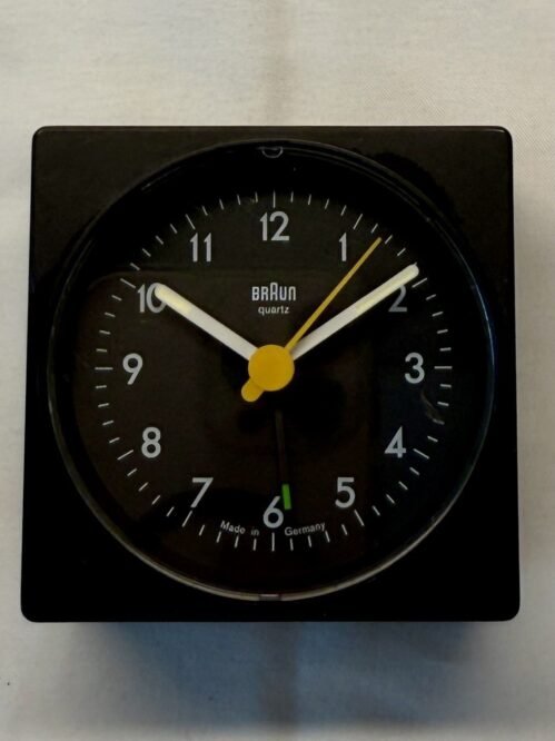 Vintage BRAUN AG Quartz Travel Alarm Clock AB1 4746 Germany WORKING
