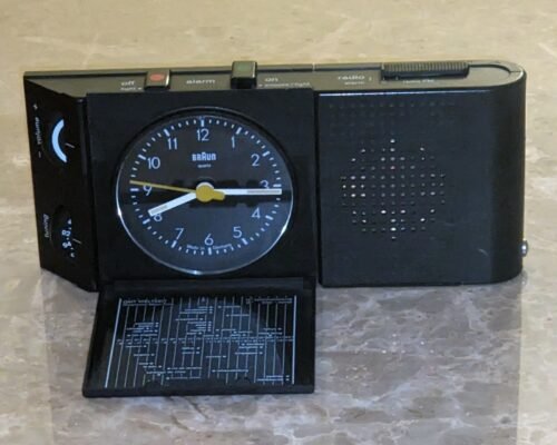 Vintage Braun Type 4779 ABR 313 Radiowecker FM Radio Alarm Clock Made in Germany