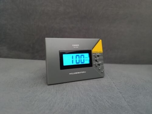 Vintage Casio DQ590 Illuminator - Travel Clock Snooze Alarm