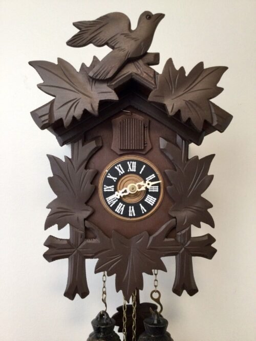 Vintage Classic 8 Days Black Forest Cuckoo Clock, Working Perfectly( SEE VIDEO )