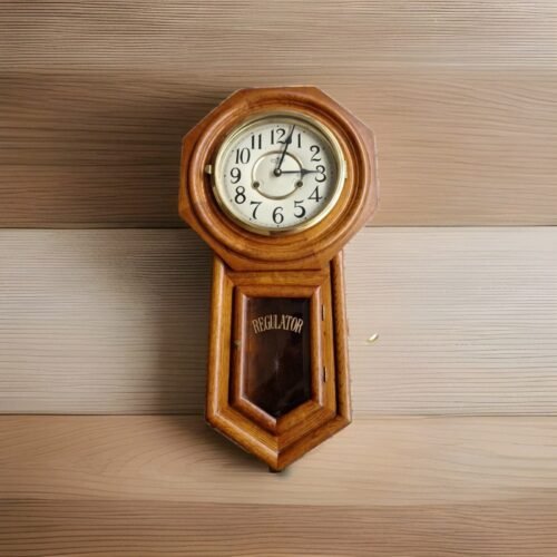 Vintage D&A Regulator Clock Key Wound Chiming Works