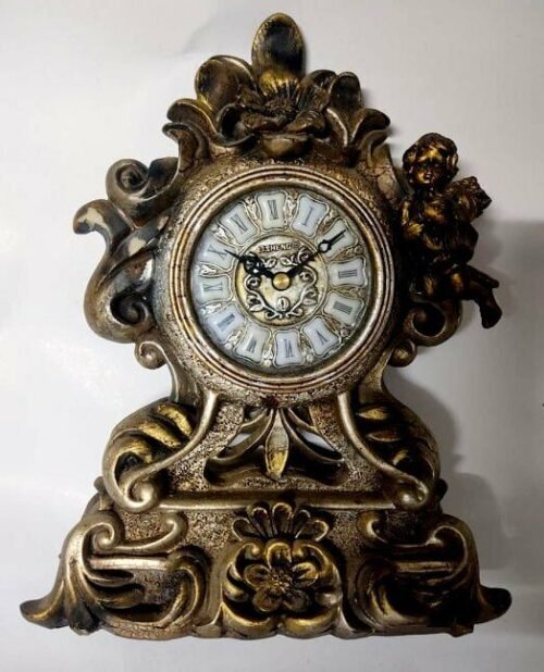 Vintage design Resin Clock Desk Table Home Bar Office Decoration only not works