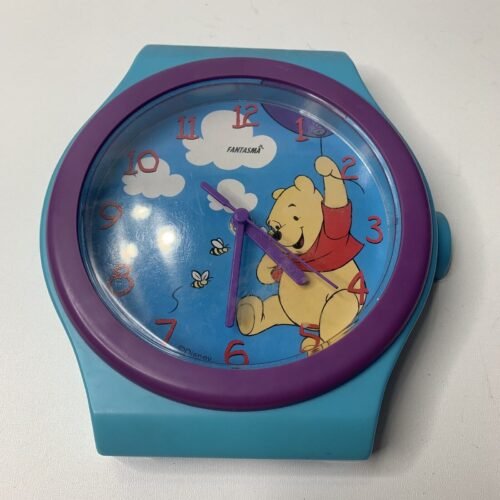 Vintage Fantasma Disney Winnie the Pooh Battery Wall Clock
