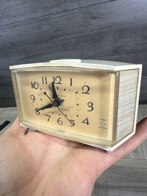 Vintage General Electric GE USA Made Table Alarm Clock Tested Electric