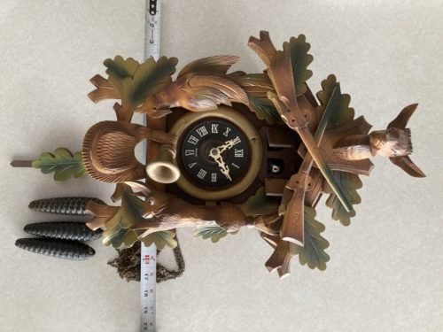 Vintage German Black Forest Musical Cuckoo Clock Regula Mvmt