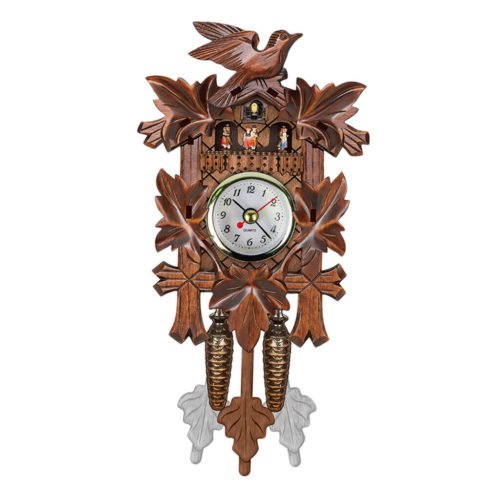 Vintage German Cuckoo Clock Art Wall Clock Home Living Room Bedroom Decor