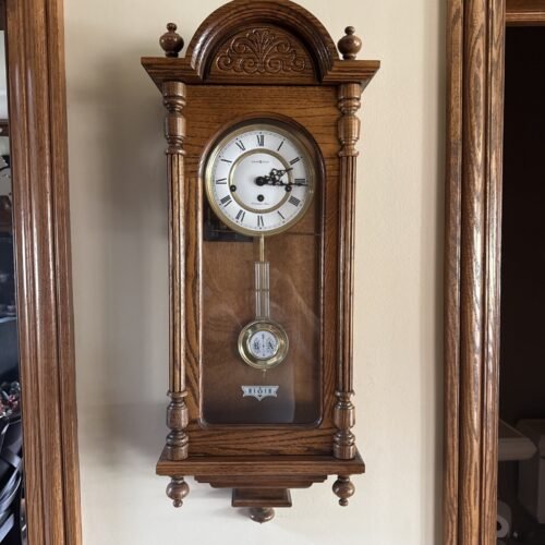Vintage Howard Miller Model 612-462 Westminster Chime Wall Clock Excellent Cond!