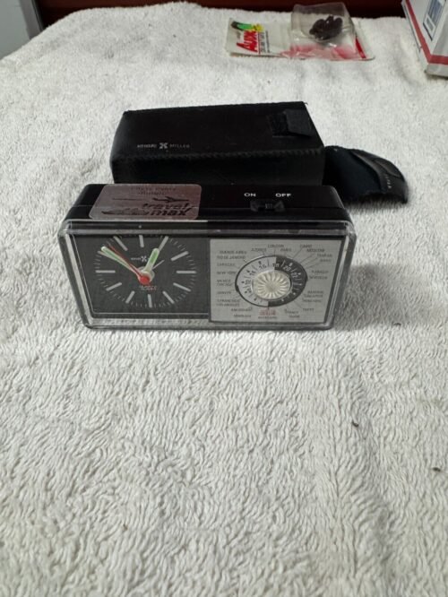 Vintage Howard Miller Travel Alarm Clock