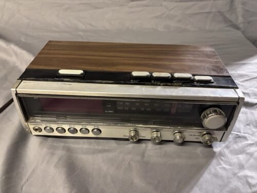 Vintage Jcpenney Dual Alarm Clock/Radio