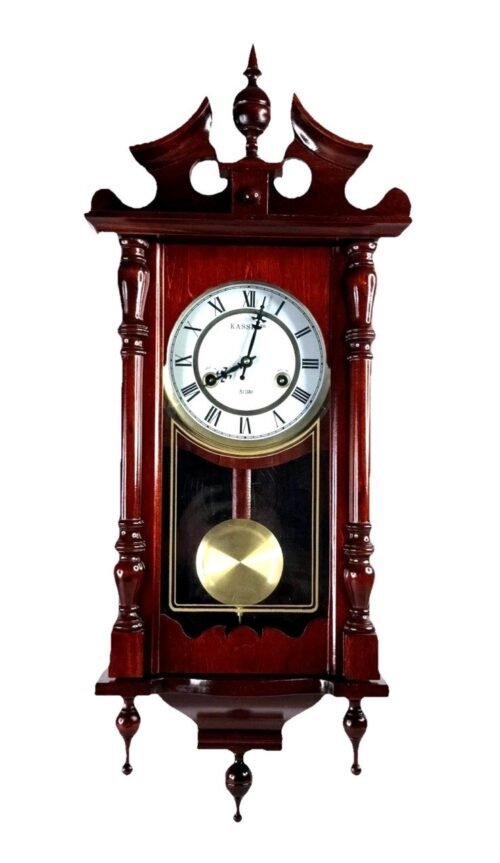 Vintage kassel 31 Day Wall Chime Clock with Pendulum, Key