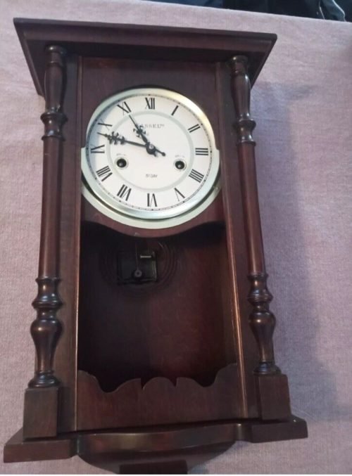 Vintage Kassel 31 Day Winding wall hanging Clock **READ**