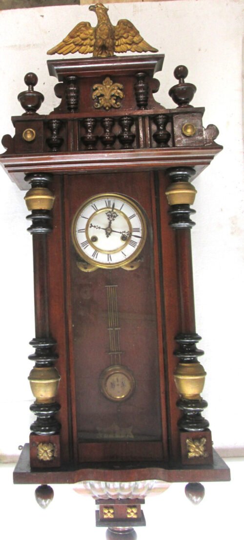 VINTAGE KIENZLE UHRENFABRIKEN GERMAN Regulator Wall Clock