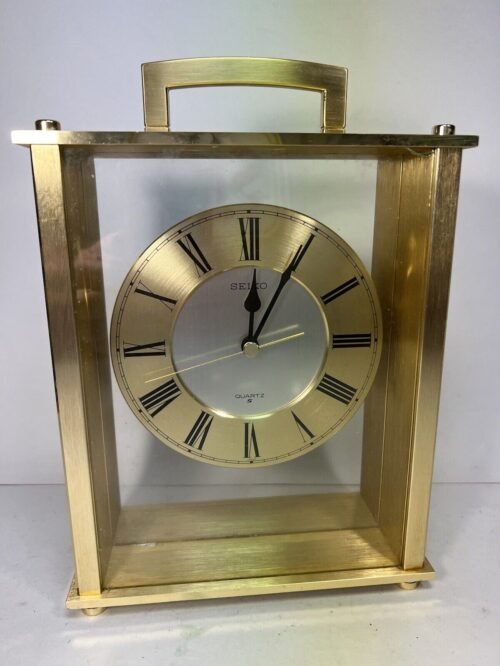 Vintage Large Seiko Quartz Mantle Clock
