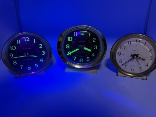 Vintage Lot 3 Westclox Alarm Clocks Big Ben Baby Ben Travel Clock Made USA Parts