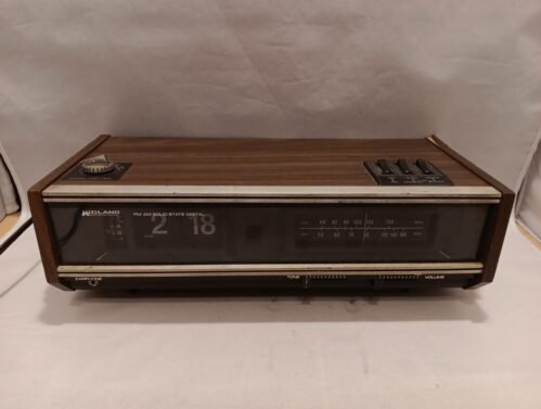 Vintage Midland Model 11-392 Radio Alarm Clock Not Working