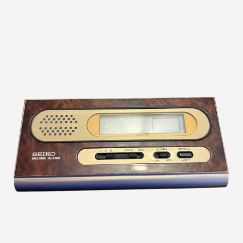 VINTAGE / RARE Seiko Quartz 7441-003B Melodic Alarm Travel alarm clock