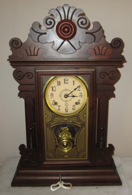 VINTAGE REGULADORA Regulator Wall Clock 8 Day PENDULUM MADE IN PORTUGAL Rare