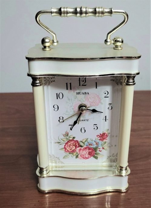 Vintage Retro Alarm Clock Mantel Desk Bedside Battery AU