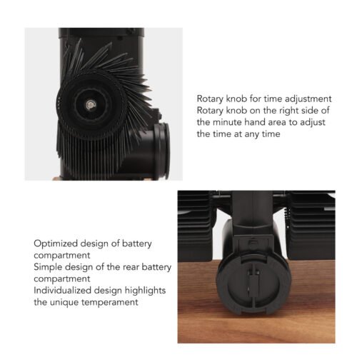 Vintage Retro Flip Down Clock For Easy Time Adjustment In Home And Office KRI