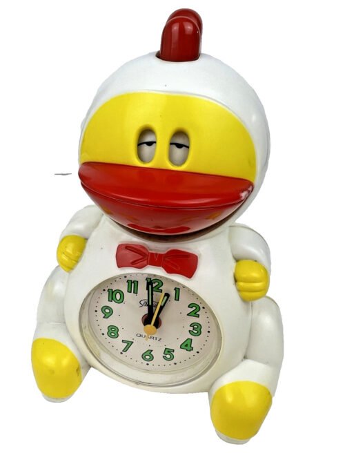 Vintage Rooster Alarm Clock Retro Sounds VERY COOL (READ)