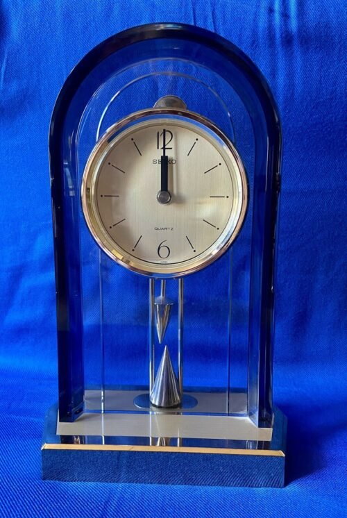 VINTAGE Seiko Japan Quartz Pendulum Mantle/Table Clock QPW146K LQQK