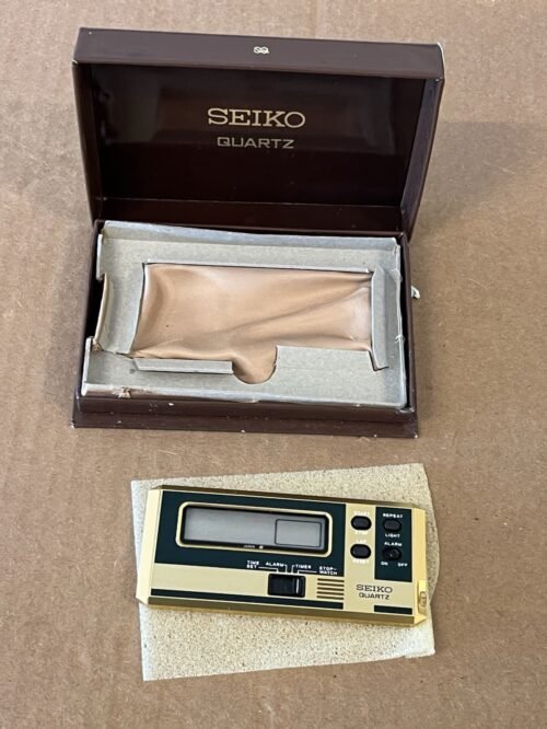 Vintage Seiko Quartz Travel Digital Alarm Clock See Description