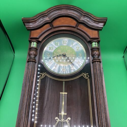Vintage Seiko Westminster Whittington Pendulum Wooden Wall Hanging Clock