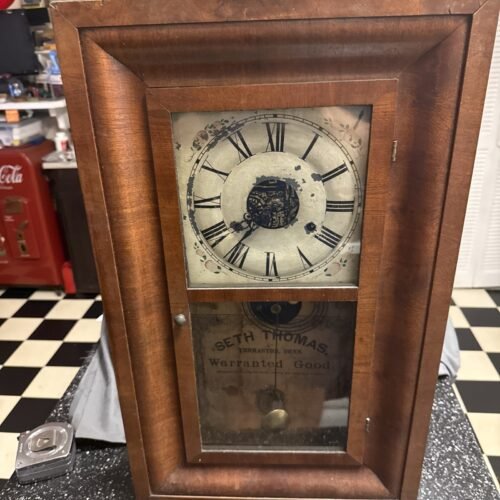 Vintage Seth Thomas clock needs to be fixed