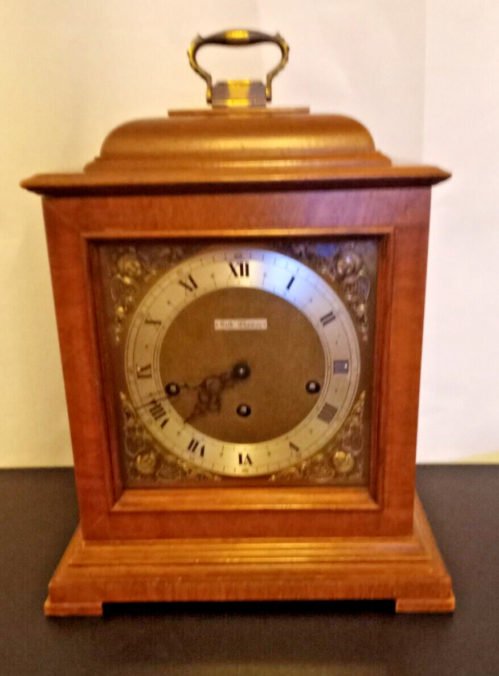 Vintage Seth Thomas Legacy IV 8-Day Keywound A-400 Series Chime Mantel Clock
