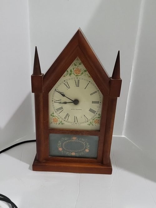 Vintage Seth Thomas Sharon Echo S Model E 525-000 Chime Steeple Clock Works