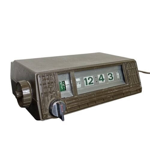 Vintage Sony DT-30 Digital Timer Clock, Made In Japan, Metal Case, Working