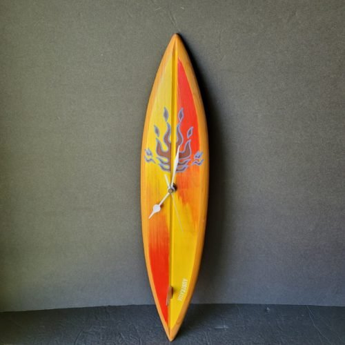 Vintage Surfboard Wall Clock Beachcombers Beach House Retro Beach Bum Coastal