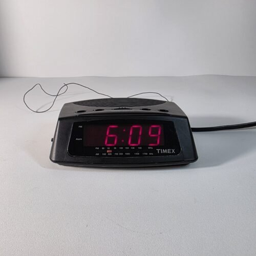 Vintage Timex T229B AM/FM Alarm Clock Radio Tested Works