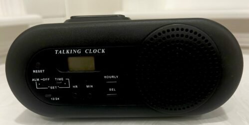 Vintage Ultmost UT6633 Talking Digital Battery Alarm Clock – New In Original Box