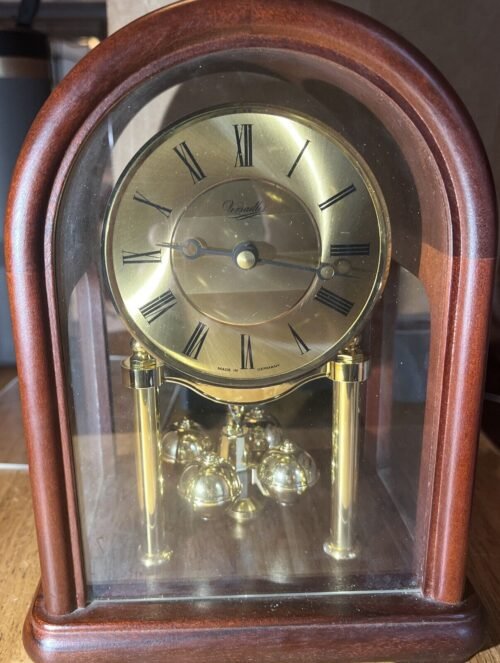 Vintage Versailles Mantel Clock Made In West Germany
