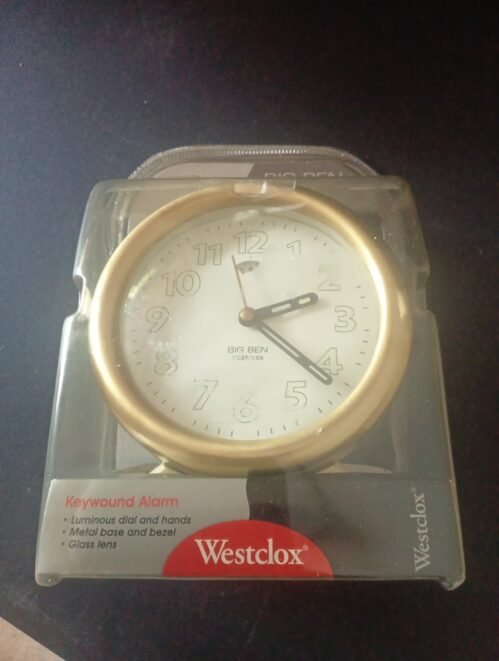 VINTAGE WESTCLOX 10506 BIG BEN DELUXE KEYWOUND ALARM CLOCK BRAND NEW SEALED RARE